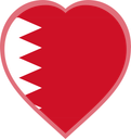 Bahrain Heart Badge