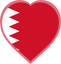 Bahrain Heart Badge