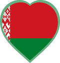 Belarus Heart Badge