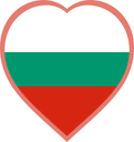 Болгария Значок-сердце