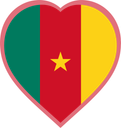 Cameroon Heart Badge