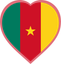 Cameroon Heart Badge