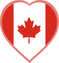 Canada Heart Badge