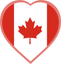 Canada Heart Badge