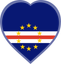 Cape Verde Heart Badge