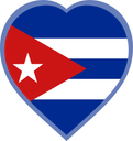 Cuba Heart Badge