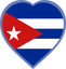 Cuba Heart Badge