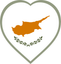 Cyprus Heart Badge
