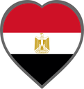 Egypt Heart Badge