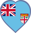 Fiji Heart Badge