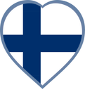 Finland Heart Badge