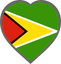 Guyana Heart Badge