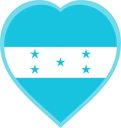 Honduras Heart Badge