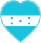 Honduras Heart Badge