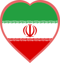 Iran Heart Badge