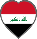 Iraq Heart Badge