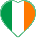 Ireland Heart Badge