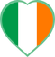 Ireland Heart Badge