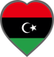 Libya Heart Badge