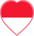 Monaco Heart Badge
