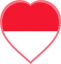 Monaco Heart Badge