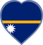 Nauru Heart Badge