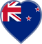 New Zealand Heart Badge