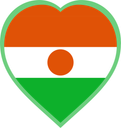 Niger Heart Badge