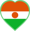 Niger Heart Badge