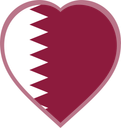 Qatar Heart Badge