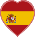 Spain Heart Badge