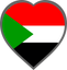 Sudan Heart Badge