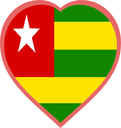 Togo Heart Badge