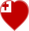 Tonga Heart Badge