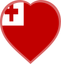 Tonga Heart Badge