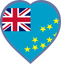Tuvalu Heart Badge