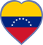 Venezuela Heart Badge