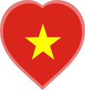 Vietnam Heart Badge