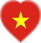 Vietnam Heart Badge