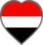 Yemen Heart Badge