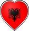 Albania Heart