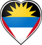 Antigua And Barbuda Heart