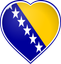 Bosnia And Herzegovina Heart