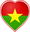 Burkina Faso Heart