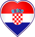 Croatia Heart