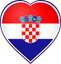 Croatia Heart