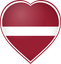 Latvia Heart