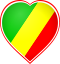 Republic Of The Congo Heart