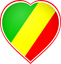 Republic Of The Congo Heart