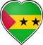 São Tomé and Príncipe Heart